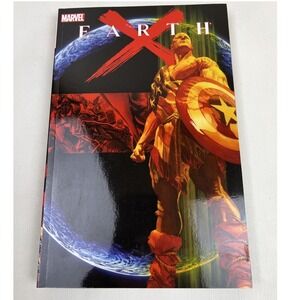Marvel‎ Earth X Graphic Novel TPB Trade Paperback Comic Book Collectible